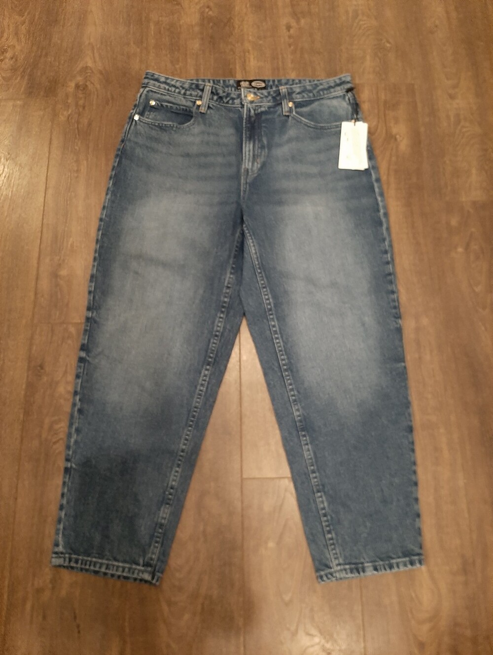 Scoop x The Devil Wears Prada Barrel Jeans Size 14 NWT Medium Wash